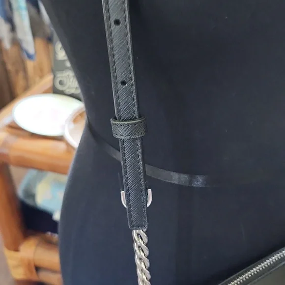 Michael Kors Black and White Crossbody Bag - Picture 3 of 9